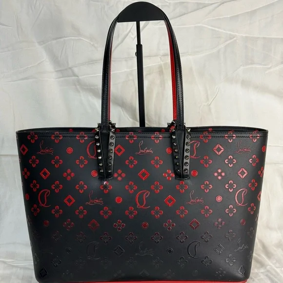 Sale - Christian Louboutin Cabata Loubinthesky Calf Tote with Pochette - Picture 3 of 8